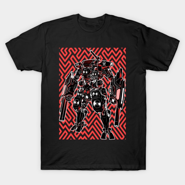 Freetekno Bass Warrior T-Shirt by T-Shirt Dealer